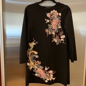 ZARA Embroidered Dress